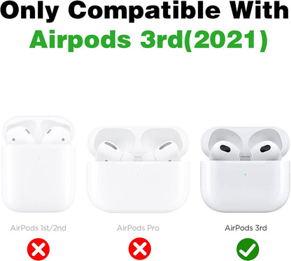 for Airpods 3 3Rd Generation Case Cute 3D Lovely Unique Cartoon for Airpod 3 Silicone Cover Fun Funny Cool Design Fashion Cases for Boys Girls Kids Teen for Air Pods 3 (2021) (PK Giant)